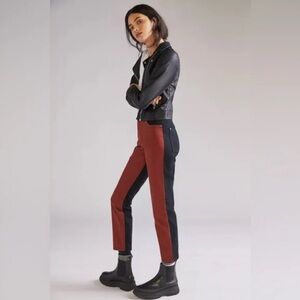 Maeve Anthropology Women’s Colorblocked Straight Pants